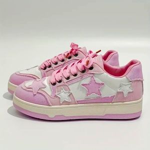 Pink star shoes